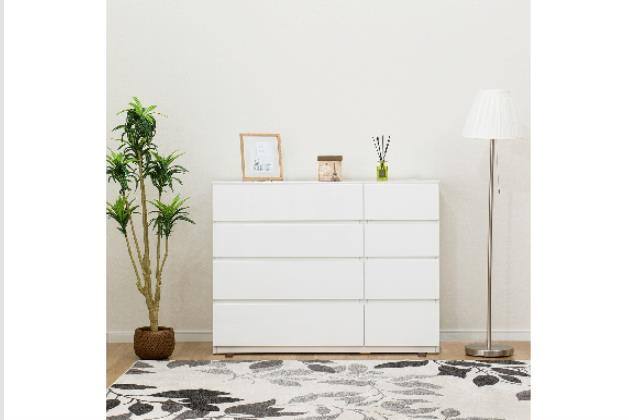ﾛｰﾁｪｽﾄ ｸｴｽ 120-4LC WH | ニトリネット【公式】 家具・インテリア通販