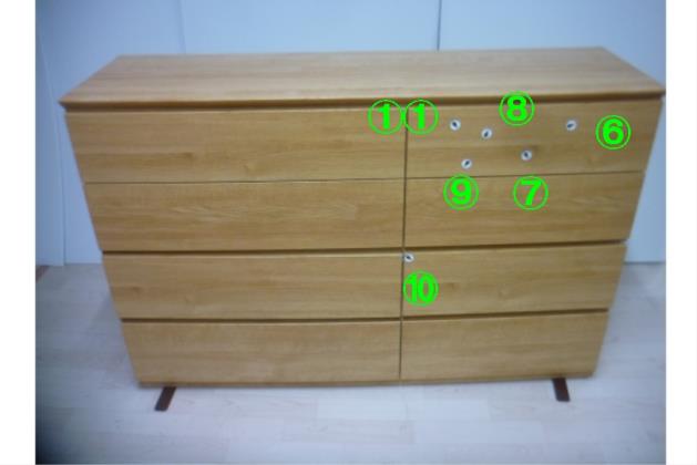 ﾛｰﾁｪｽﾄ ｸｴｽ 140-4LC LBR | ニトリネット【公式】 家具・インテリア通販