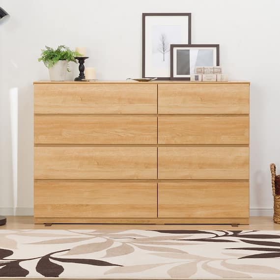 ローチェスト(クエス 140-4LC LBR) 6枚目画像