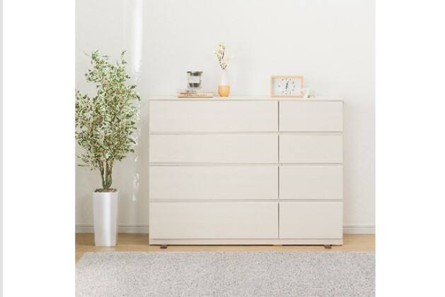 ﾛｰﾁｪｽﾄ ｸｴｽ 120-4LC WW | ニトリネット【公式】 家具・インテリア通販