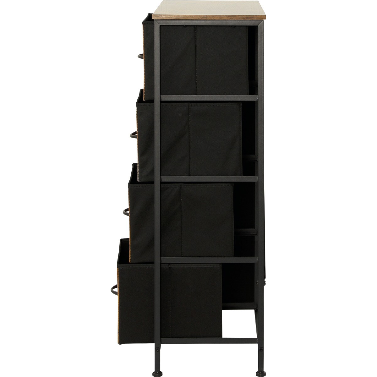 Amazon｜ニトリ 軽量 ローチェスト JH001 幅100cm ミドルブラウン/ブラック NITORI 542055｜チェスト・タンス  オンライン通販