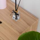 ナチュラルなデザインの3段薄型シューズBOX(NA) 8枚目画像