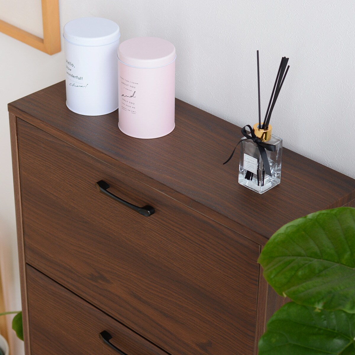 ナチュラルなデザインの3段薄型シューズBOX(MBR) | ニトリネット【公式 ナチュラルなデザインの3段薄型シューズBOX(MBR) | ニトリネット【公式