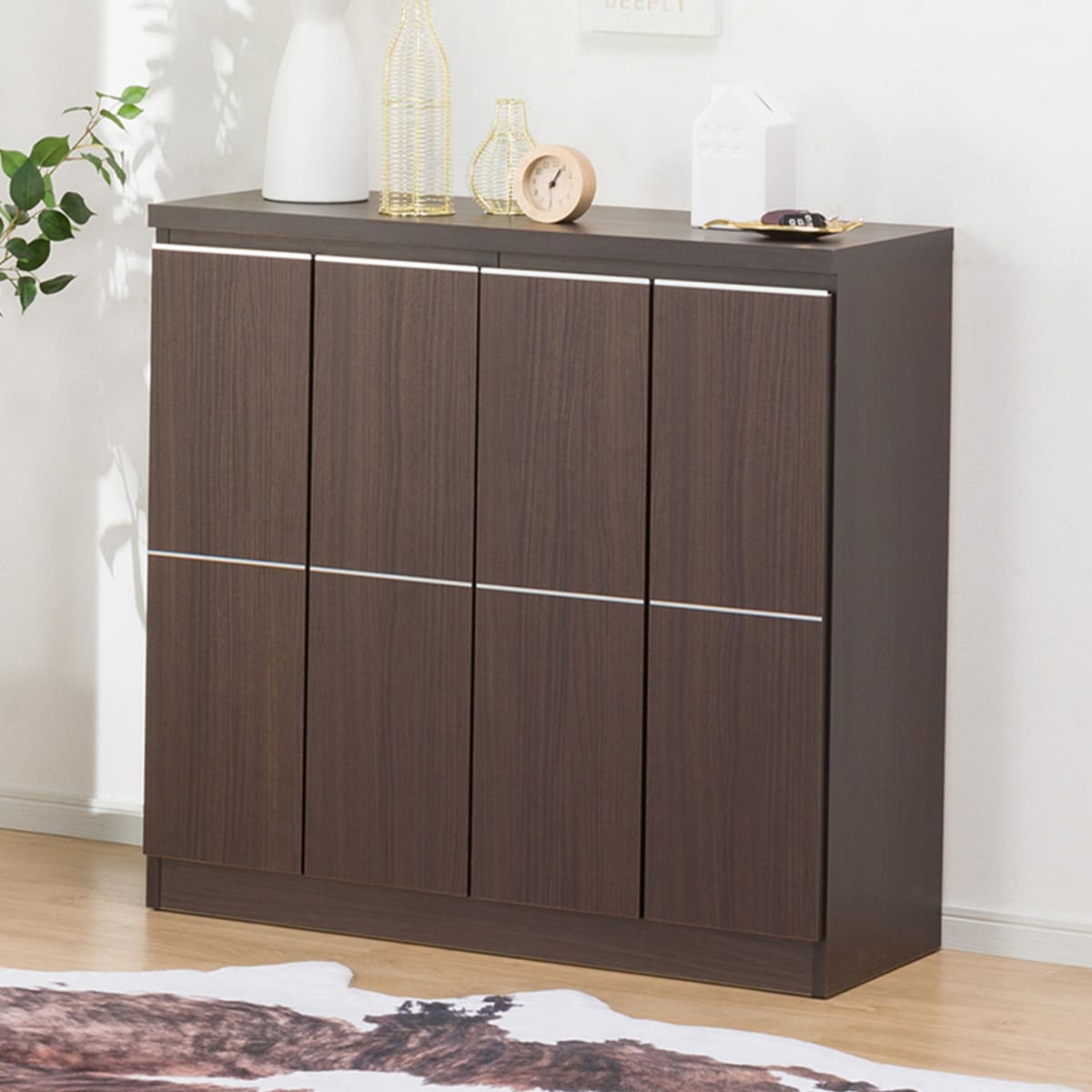 シューズラック エール（DBR)　ニトリ ニトリ NITORI シューズラック エール 靴棚 DBR 8070724 - メルカリ