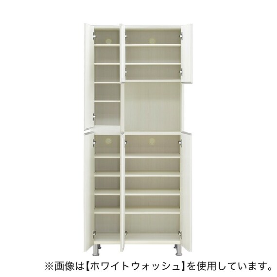 シューズボックスリアル ハイタイプ(幅75.2cm BK) | ニトリネット 