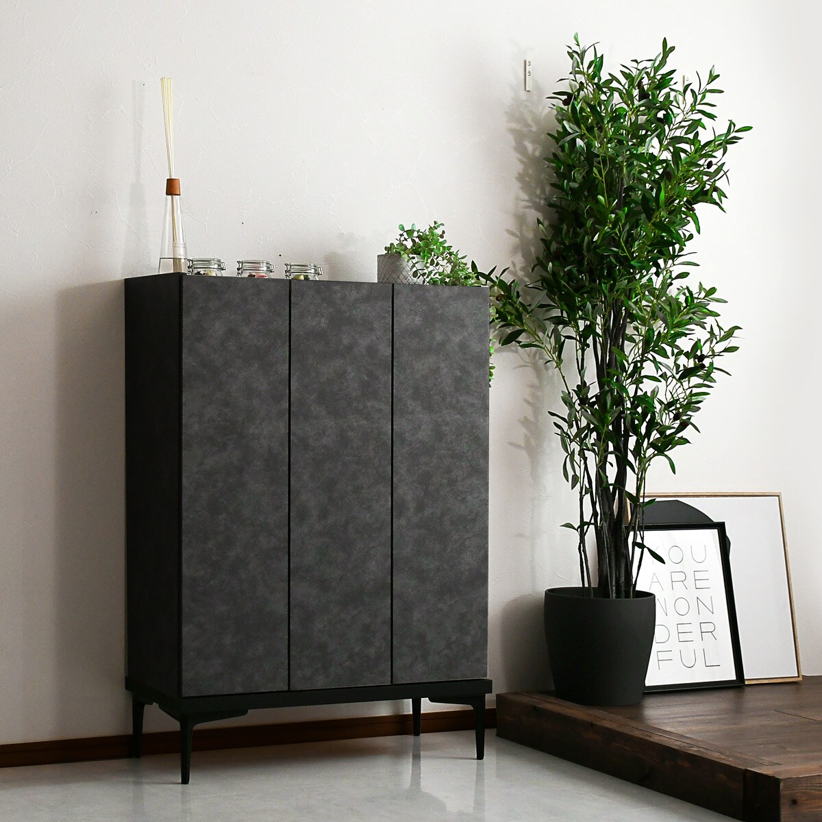 シューズボックス(SHK 75 BK) | ニトリネット【公式】 家具 シューズボックス(SHK 75 BK) | ニトリネット【公式】 家具