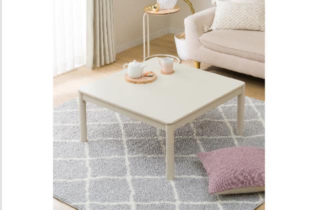 ニトリ　こたつテーブル　ホワイト【1/17までの出品】 ニトリ こたつ 白 - メルカリ