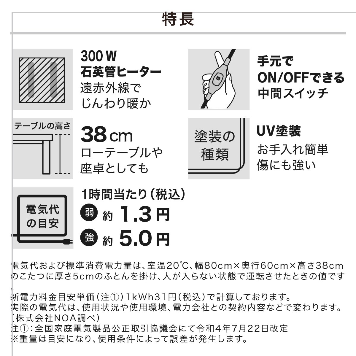 天板の形状円型ニトリ　丸型コタツ