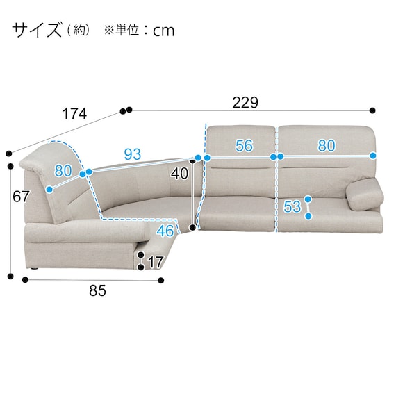 こたつ+ローソファセット(フロットC105ヴィンテージBR/NゲートBE) 26枚目画像