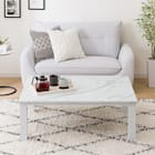 大理石調のリビングこたつ(LM23 105WH) 5枚目画像