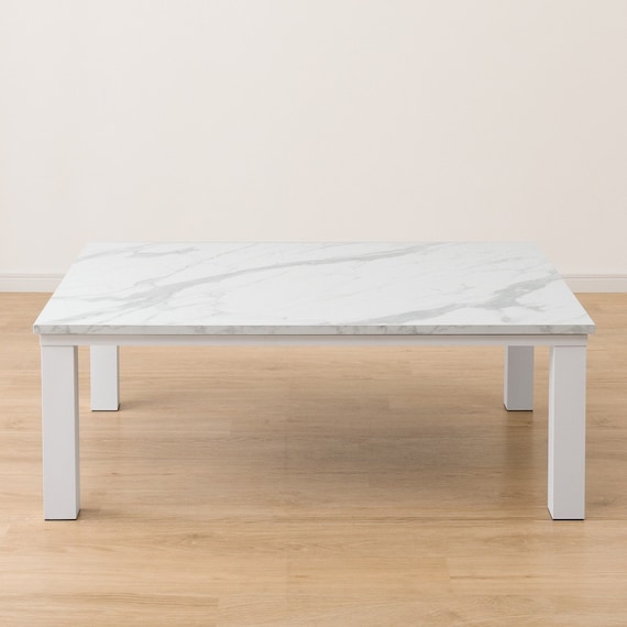 大理石調のリビングこたつ(LM23 105WH) 7枚目画像