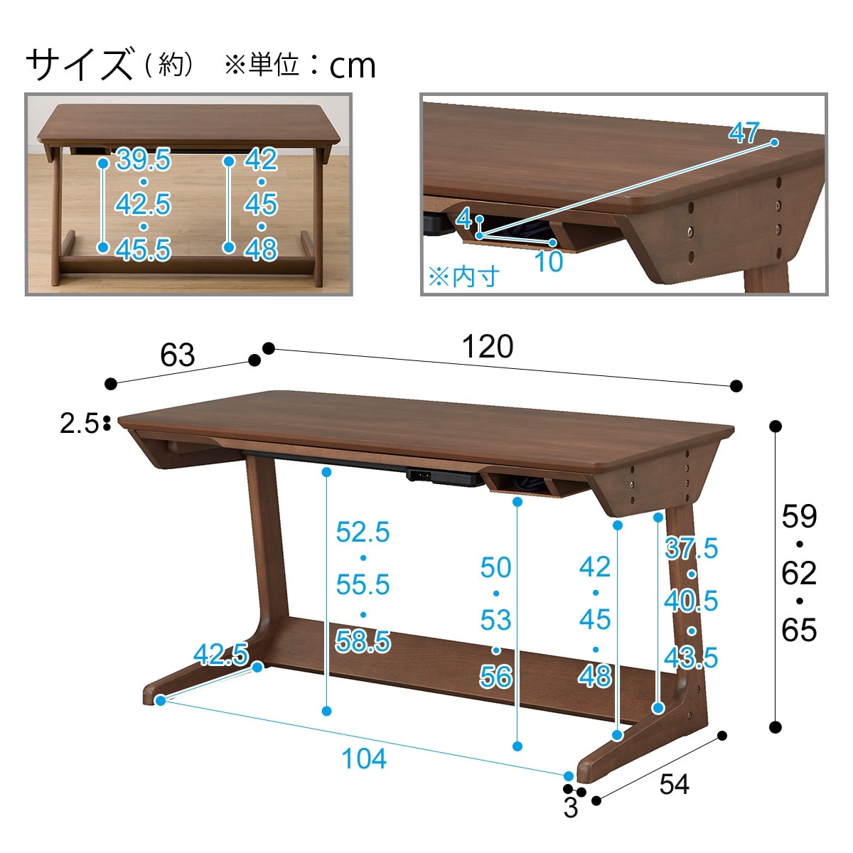 ソファに合うこたつ(HS23 120 MBR) | ニトリネット【公式】 家具
