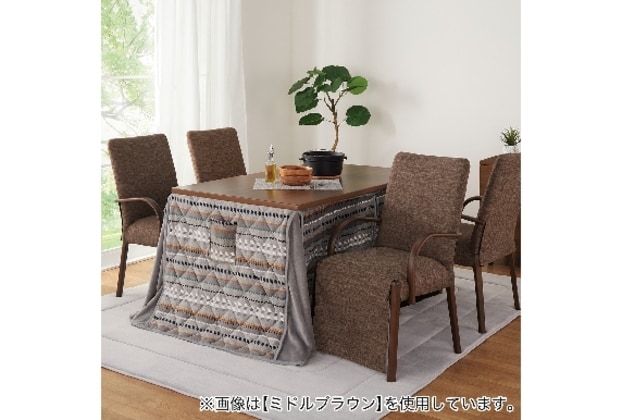 たのメル便】ニトリ ダイニングコタツ 135×80 高さ70（NITORI