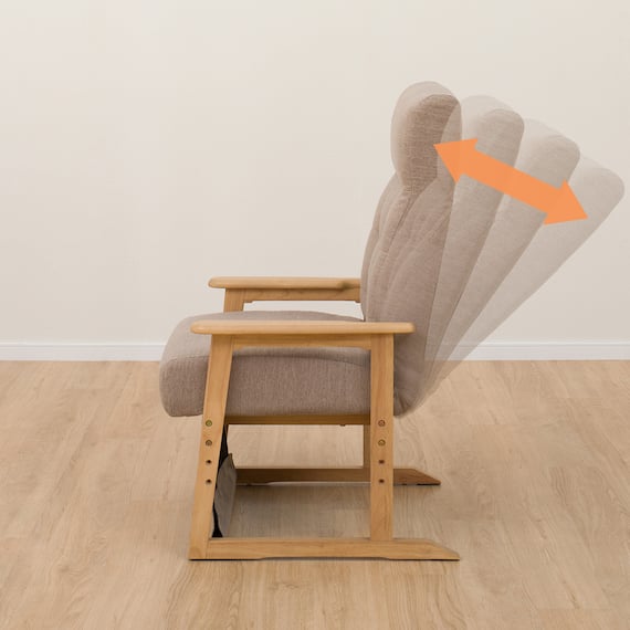 高座こたつチェア(HL23 LBR) 8枚目画像