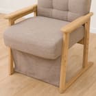 高座こたつチェア(HL23 LBR) 12枚目画像