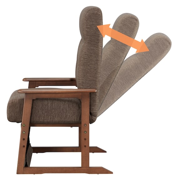 高座こたつチェア(HL23 MBR) 8枚目画像