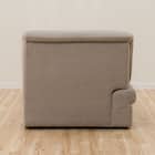 1人掛けローソファ 布張りタイプ (Nゲート 右肘 BE) 4枚目画像