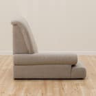 1人掛けローソファ 布張りタイプ (Nゲート 右肘 BE) 5枚目画像