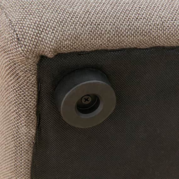 1人掛けローソファ 布張りタイプ (Nゲート 右肘 BE) 8枚目画像