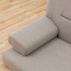 1人掛けローソファ 布張りタイプ (Nゲート 右肘 BE) 10枚目画像