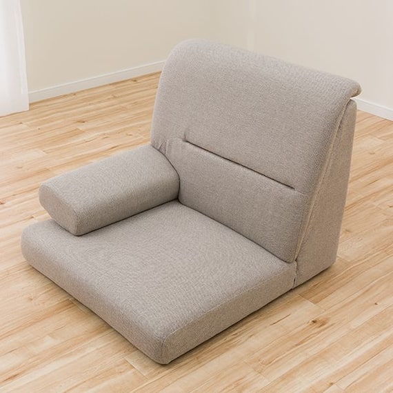 1人掛けローソファ 布張りタイプ (Nゲート 右肘 BE) 13枚目画像