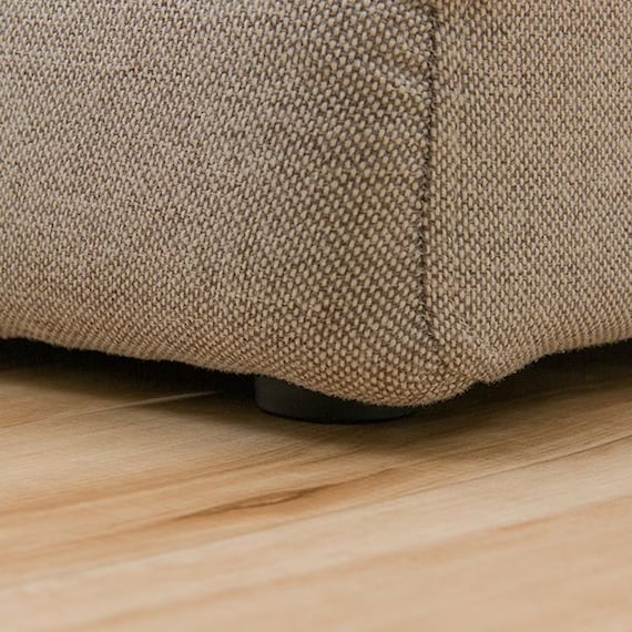 1人掛けローソファ 布張りタイプ (Nゲート 肘なし BE) 7枚目画像