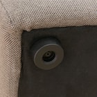 1人掛けローソファ 布張りタイプ (Nゲート 肘なし BE) 8枚目画像