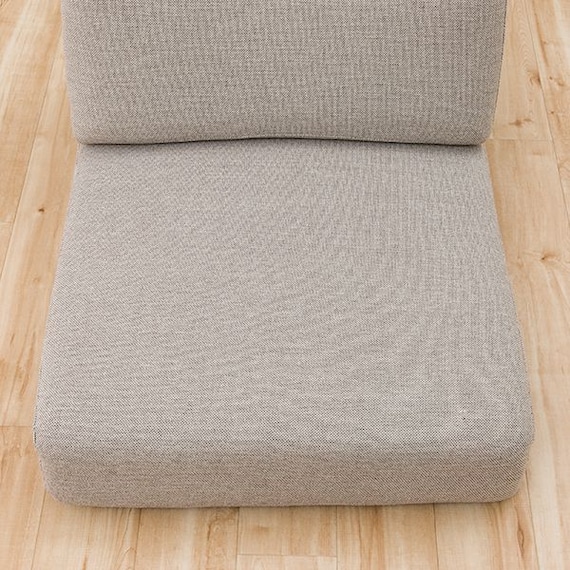 1人掛けローソファ 布張りタイプ (Nゲート 肘なし BE) 10枚目画像