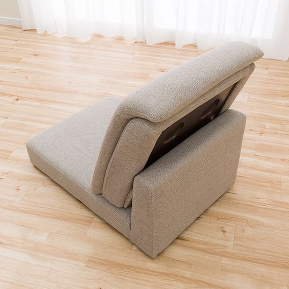 1人掛けローソファ 布張りタイプ (Nゲート 肘なし BE) 13枚目画像