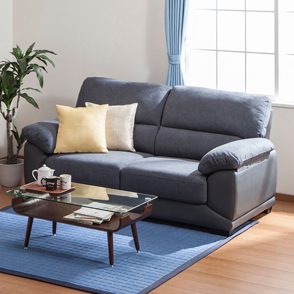 ニトリ 3人用布 合皮ソファ ウォール2 Gy のレビュー 口コミとして参考になる投稿11枚 Roomclip ルームクリップ