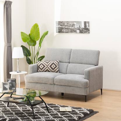 2人掛け布張りソファ(サザーラ GY)通販 | ニトリネット【公式】 家具  