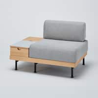 【在庫限り】1人掛けソファ 収納付き (新しい暮らし方のためのツール by BEAMS DESIGN)