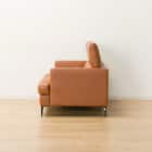 2人掛けソファ 本革(一部合成皮革)タイプ (サザーラC2 BR) 12枚目画像