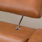 2人掛けソファ 本革(一部合成皮革)タイプ (サザーラC2 BR) 16枚目画像