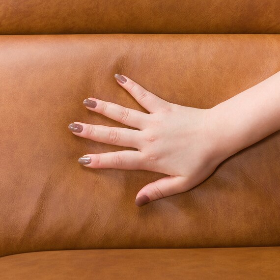 2人掛けソファ 本革(一部合成皮革)タイプ (サザーラC2 BR) 18枚目画像