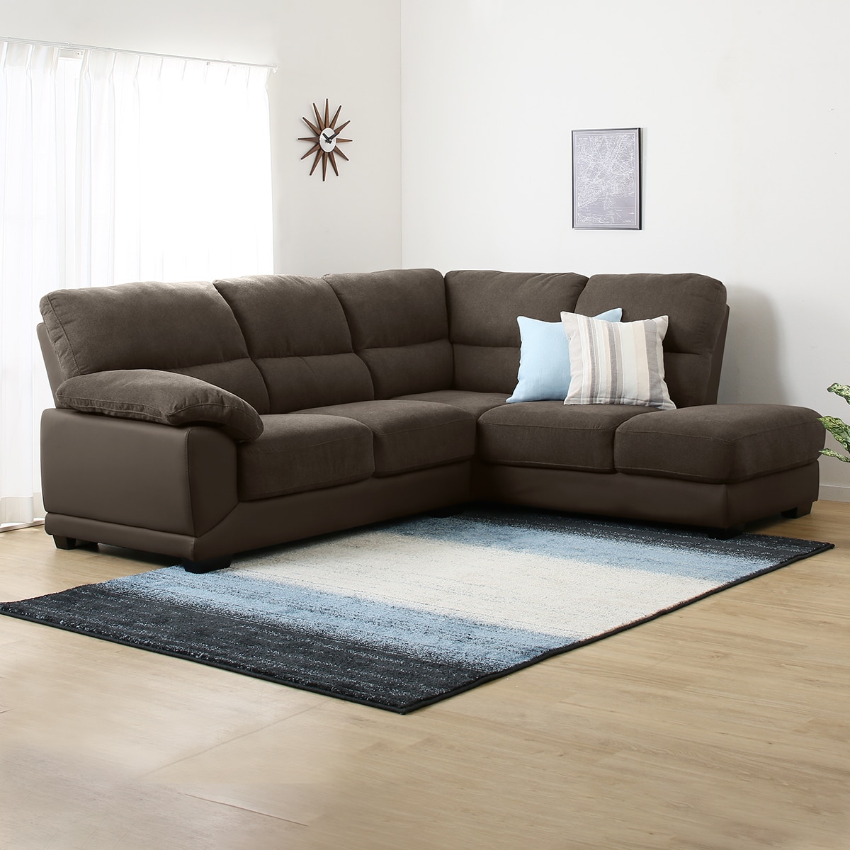 ニトリ 布 合成皮革コーナーソファ ウォール2 Gy のレビュー 口コミとして参考になる投稿135枚 Roomclip ルームクリップ