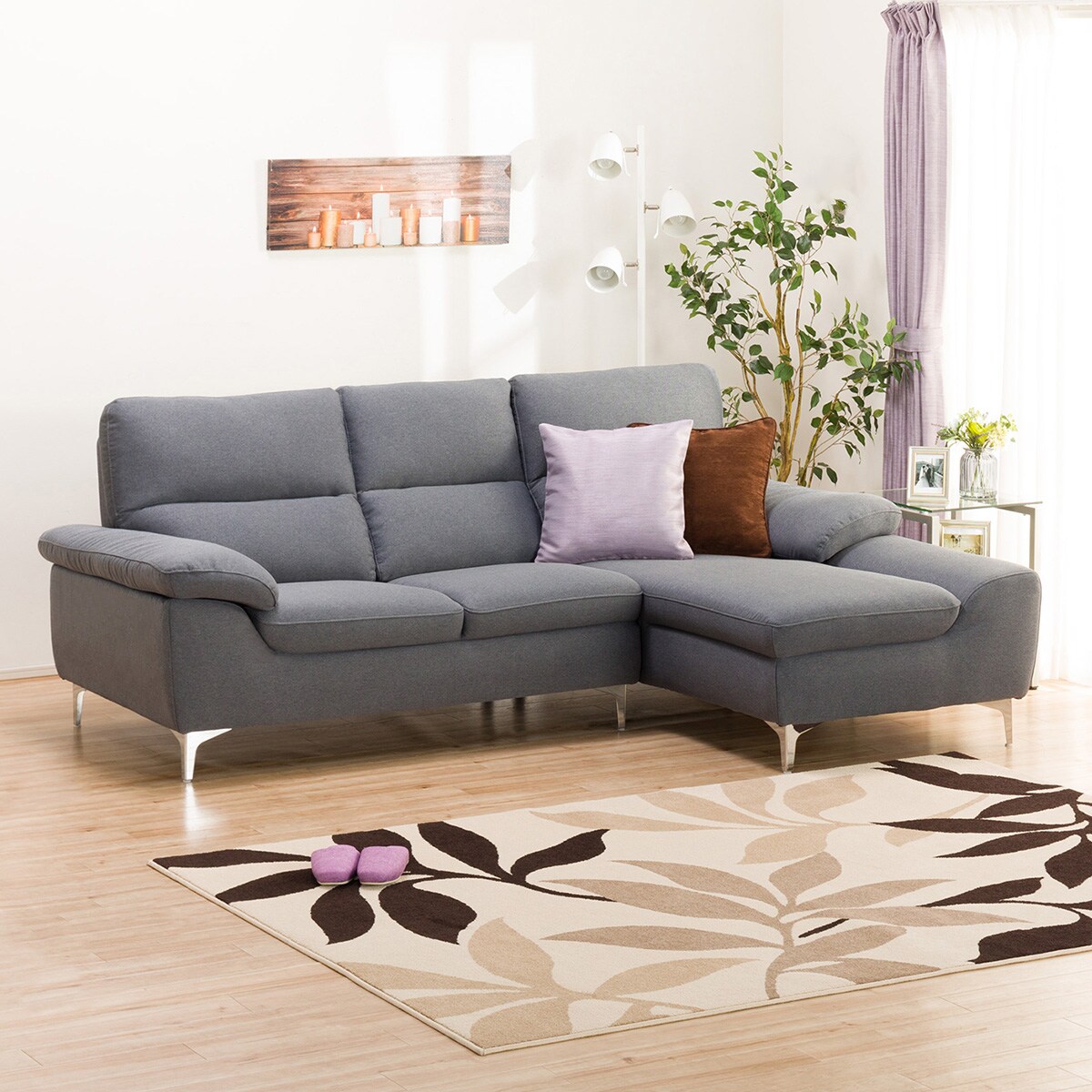 カウチソファ Lc ストリフト Gy 通販 ニトリネット 公式 家具 インテリア通販 カウチソファ Lc ストリフト Gy 通販 ニトリネット 公式 家具 インテリア通販