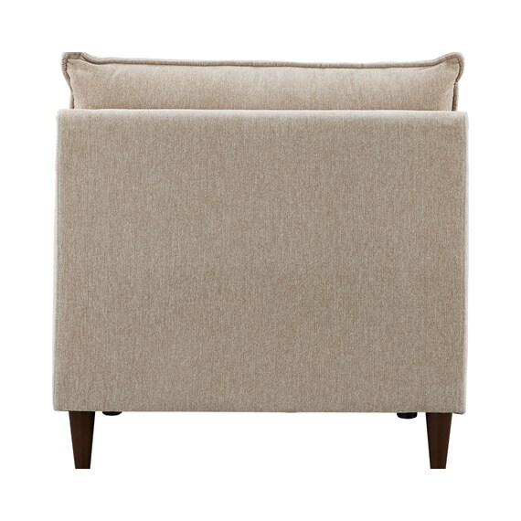 シェーズロングソファ 布張りタイプ (RJ001 BE) 6枚目画像