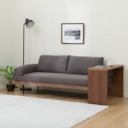 2.5人掛けワイドソファ+テーブルセット 布張りタイプ (FK03)