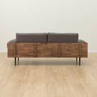 2.5人掛けワイドソファ 布張りタイプ (FK03 MBR) 7枚目画像