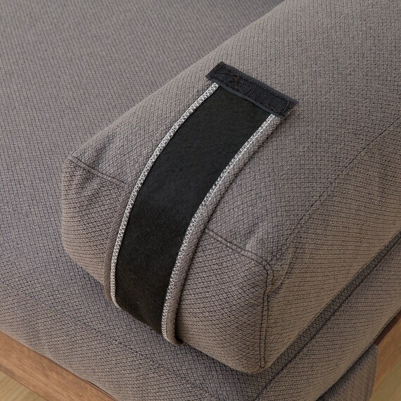 2.5人掛けワイドソファ 布張りタイプ (FK03 MBR) 10枚目画像