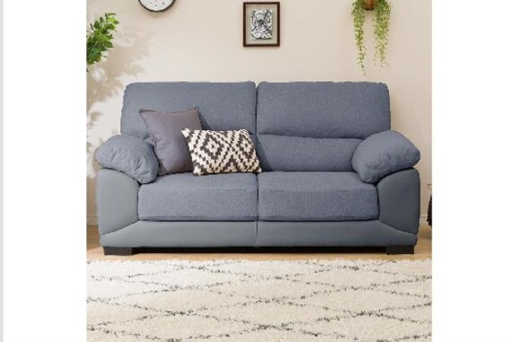 2Pソファ ウォール3KD GY 8枚目画像