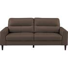 3人掛けソファ 本革(一部合成皮革)タイプ (SW01 DMO) 4枚目画像