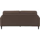 3人掛けソファ 本革(一部合成皮革)タイプ (SW01 DMO) 6枚目画像