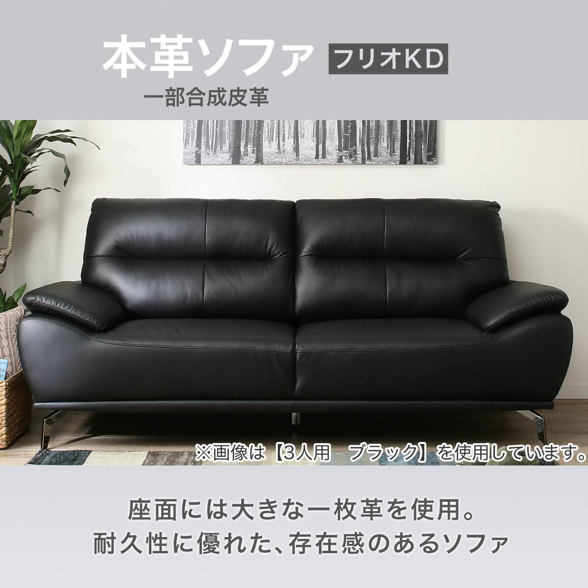 2人用本革ソファ(フリオKD LGY)通販 | ニトリネット【公式】 家具・インテリア通販