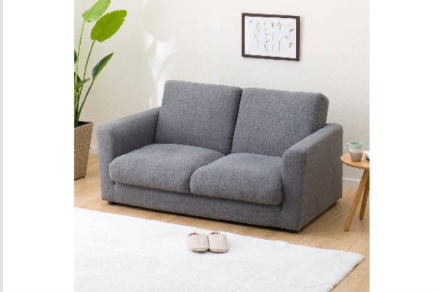 美品　ニトリ　ソファベッド (フォワード GY) 2人掛け ｿﾌｧﾍﾞｯﾄﾞ ﾌｫﾜｰﾄﾞ GY | ニトリネット【公式】 家具・インテリア通販