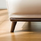 傷・汚れに強い 3人掛けソファ 合皮タイプ (コウテイ3 Nシールド BE) 17枚目画像