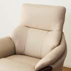 傷・汚れに強い 1人掛けソファ 合皮タイプ (コウテイ3 Nシールド BE) 12枚目画像