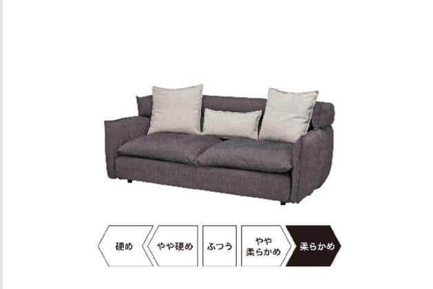 3Pｿﾌｧ ｿﾌﾃｨｰﾅKD DGY | ニトリネット【公式】 家具・インテリア通販