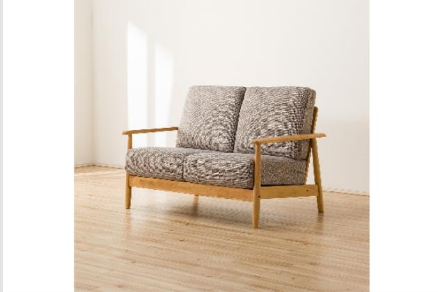 ニトリ 2人掛け布張りソファ(マイス BE/LBR) + オットマン 2Pｿﾌｧ ﾏｲｽBE/LBR | ニトリネット【公式】 家具・インテリア通販